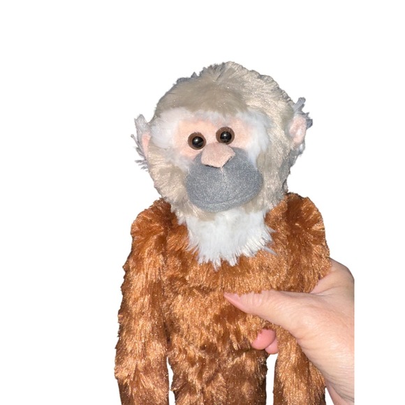 Wild Republic Squirrel Monkey Plush Stuffed Animal Toy Kids Collectible - Picture 1 of 4